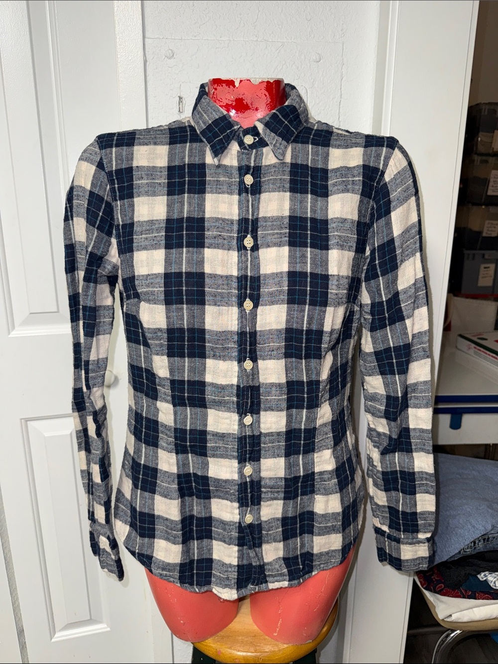 CP Shades button shirt top blouse flannel
